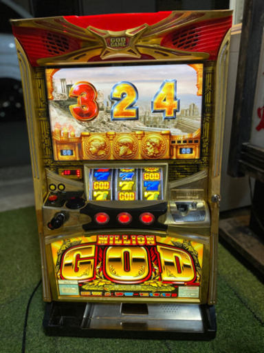 ミリオンゴッド 神々の系譜 E◆不要機付◆ スロット台 スロット 家スロ パチスロ実機 実機 パチスロ ミズホ 5号機