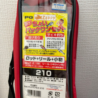 釣りセット　ちょい投げセットの画像