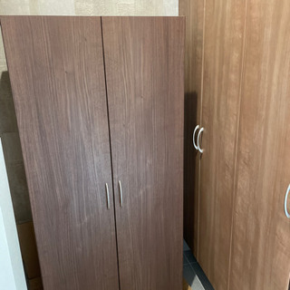 ほぼ新品！　傷なし！　収納棚　下駄箱　食品庫　棚　写真追加しました！