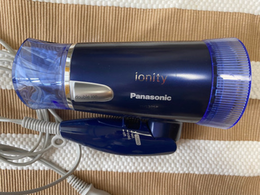 パナソニック ヘアドライヤー イオニティ マイナスイオンシーンターボ 青 EH5305P-A