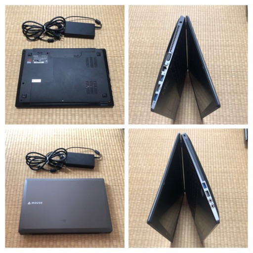 Mouse I7 6700HQ メモリ12GB 高速SSD120GB/HDD 500GB 15.6インチFHD画面 Windows10pro/office