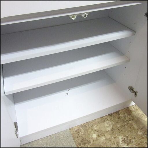 TS ハイレンジ食器棚/キッチンボード W120×H184×D44cm 札幌市内配送可