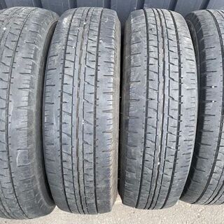 【格安】195/80R15 ダンロップ ENASAVE VAN01 4本 ラジアルタイヤ 2015年製　ハイエース キャラバンなど