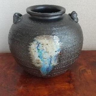 花瓶 壺 信楽焼？