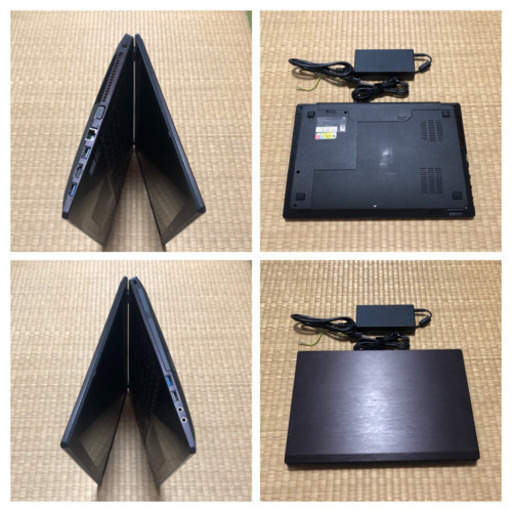 Frontier NXC154 i7 6700HQ メモリ12GB 高速SSD 120GB/HDD 500GB 15.6インチHD画面 Windows10/オフィス