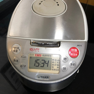 タイガー　5合炊飯器　の画像