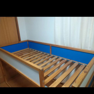 大人気！子供用二段ベッド　IKEAキューラ