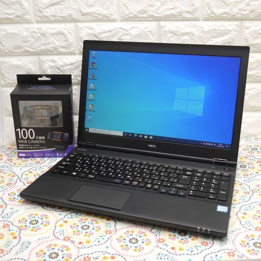 【特典つき】第6世代Corei3 新品SSD Webカメラセット ノートPC