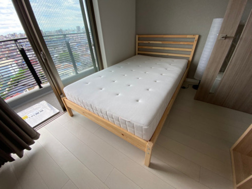 ikea イケア　ベッド　マットレス