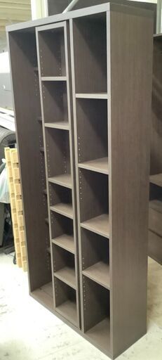 NITORI/ニトリ スライド書棚 エスタンテ S DBR EST-S-DBR【ユーズドユーズ名古屋天白店】 J875