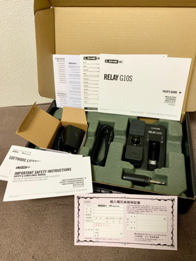【新品❣️】ワイヤレストランスミッター LINE6 Relay G10S