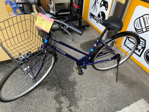 自転車　27インチ　パープル　7,800円‼️