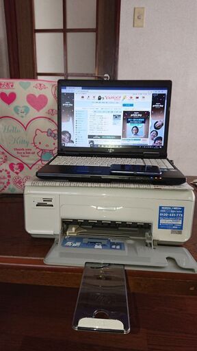 パソコンとプリンターのセット、初心者の方々に‼️