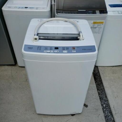 ☆美品☆ 2020年製 AQUA アクア 6.0kg 全自動洗濯機 112L AQW-S60J  ホワイト