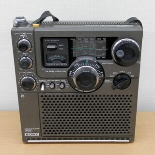 ラジオ SONY ソニー ICF-5900 スカイセンサー 5バンドマルチバンドレシーバー FM/MW/SW1/SW2/SW3 アンティーク ラジオ ジャンク扱い品 札幌 西野