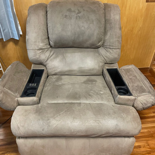 リクライニングソファ　アメリカ産の画像