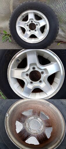 スズキ ジムニー ホイール ■16×5.5JJ / 5H / PCD139.7■ 4本セット タイヤサイズ：195R16C