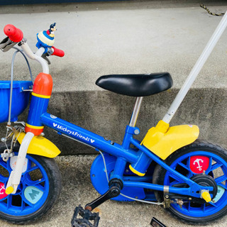 売買成立！子供用自転車　12インチ　ミッキーデザイン