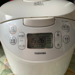 TOSHIBA 炊飯器の画像