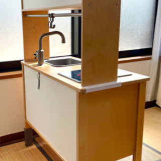 すぐに遊べる キッチン（ままごと）一式