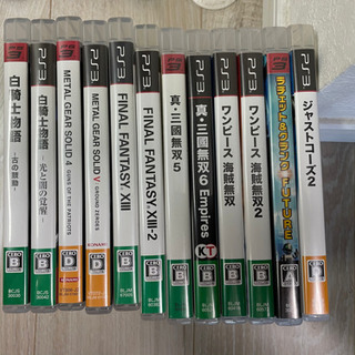 PlayStation3本体（コントローラー2点、HDMI付）・ソフト12本セットの画像