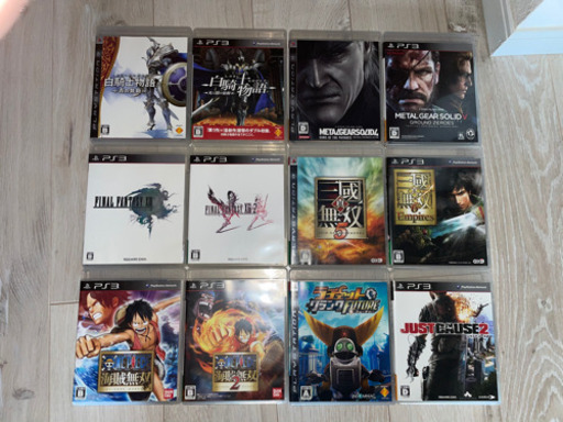 PlayStation3本体（コントローラー2点、HDMI付）・ソフト12本セット