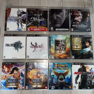 PlayStation3本体（コントローラー2点、HDMI付）・ソフト12本セットの画像