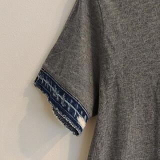 DIESEL(ディーゼル)　デニム加工Tシャツの画像