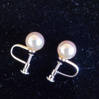 メーカー等不明　パールアクセサリー3点の画像