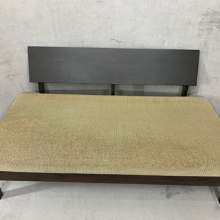 【値下げしました】ソファ 北欧 布 木 インテリア 掃除済み 3...