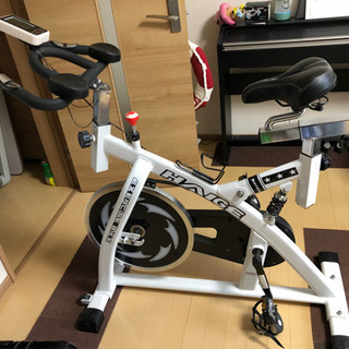 エアロバイク　HAIGE スピンバイク　フィットネスバイク