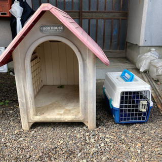 犬小屋andペットキャリーケース