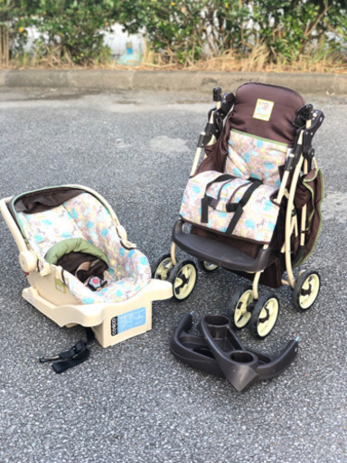 ベビーカーとチャイルドシートのセット【値下げ】