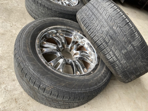 プラド　サーフ　など　6穴139.7 265/60R18 4本