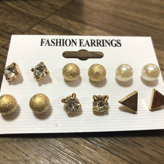 【値下げ】ピアス6ペアセット