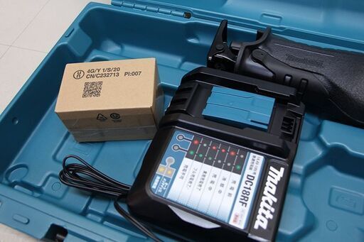 マキタ JR187DZK 18V-6.0Ah充電式レシプロソー 予備電池付セット (D4098kkwxY)