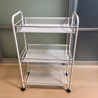 お譲り先決定‼️【ほぼ新品】IKEA3段収納ラック