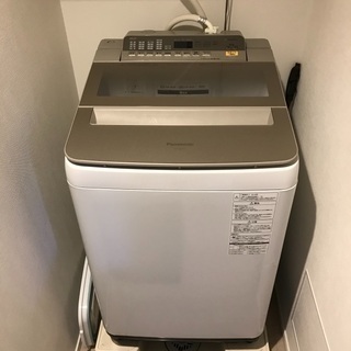 パナソニック　洗濯機　NA-FA80H5-N(2018年購入)