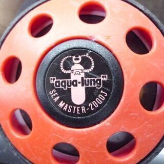 アクアラング SEA MASTER-2000J/シーマスター レギュレーターセット 圧力計 ゲージ ダイビング機材 現状品 札幌市手稲区の画像