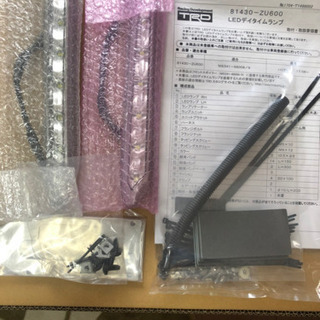 TRD 60 ハリヤー 後期  フロントスポイラー (LED付き)の画像