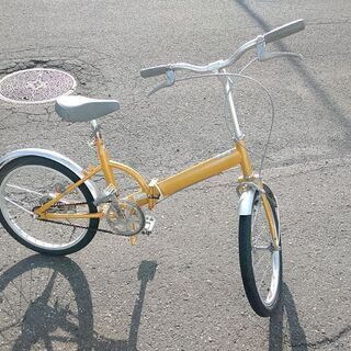 格安 中古 折り畳み自転車 20インチ 4980円 キャンプに⛺...