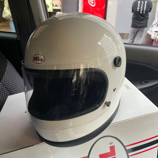 【新品未使用】BELL STAR 2 WHITE ヘルメット　族ヘル