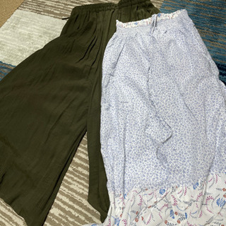 ロングパンツスカート＆キャミスカート　未使用品お値下げしました！