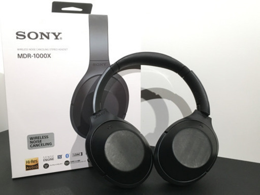 SONY MDR-1000X ワイヤレスノイズキャンセリングヘッドフォン 【箱付き】【直接引き取り・決済】