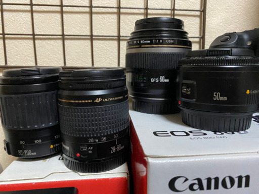 Canon EOS80D レンズ4本セット