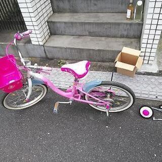 アイデス、ディズニープリンセス自転車18インチ