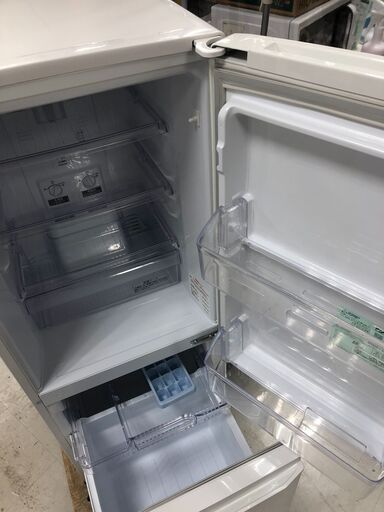 6か月間動作保証付　MITSUBISHI　2ドア冷蔵庫　146L　2016年製【トレファク南柏店】