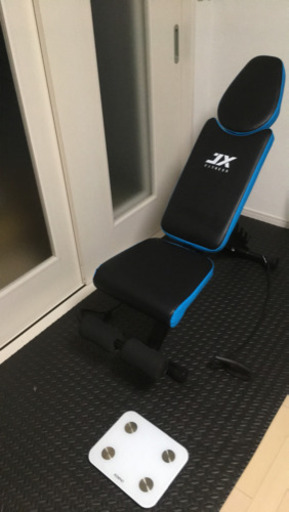 （取引者決定）トレーニングベンチ&トレーニングマット