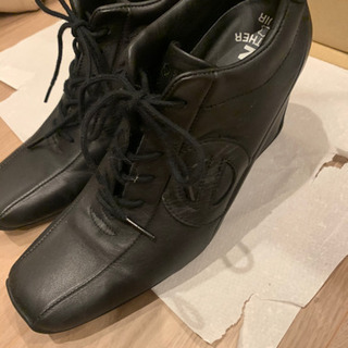 ノーネーム　ヒールスニーカーの画像