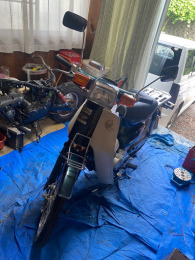 【商談中】最終値下げ!!セル付きスーパーカブ50カスタム!!エンジンO/H済!!